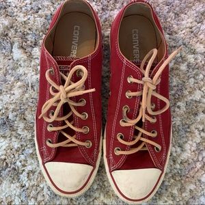 Converse Red Shoes